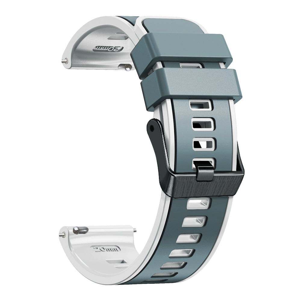 For Huawei Watch Buds GT 3 SE GT 3 Pro 46mm Silicone Watchband 22mm Dual Color Watch Strap For Huawei Watch Buds GT 3 SE GT 3 Pro 46mm Silicone Watchband 22mm Dual Color Watch Strap